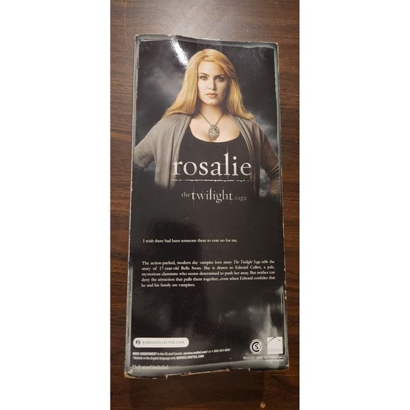 Barbie Collector The Twilight Saga: Breaking Dawn Part II Rosalie Doll: Part of - Picture 3 of 8